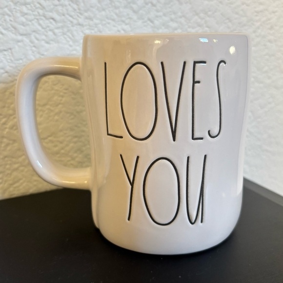 Rae Dunn Some Bunny Loves You Double Sided Coffee Tea Hot Chocolate NEW - Picture 2 of 6